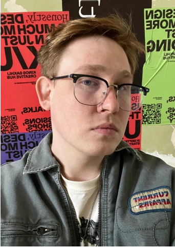 An illustrated presentation slide about presenting a case in an interview.